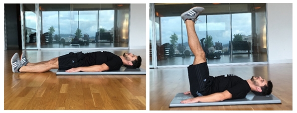 leg raise perder peso