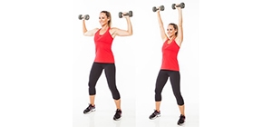 overhead arm raise