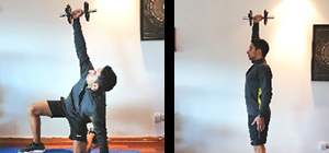 Turkish get up continuação | Exercícios para perder barriga | Holmes Place