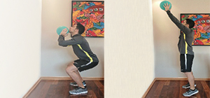 Wall Ball | Exercícios para perder barriga | Holmes Place 