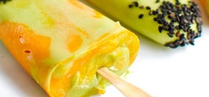 pops de abacate e manga