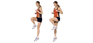 high knees