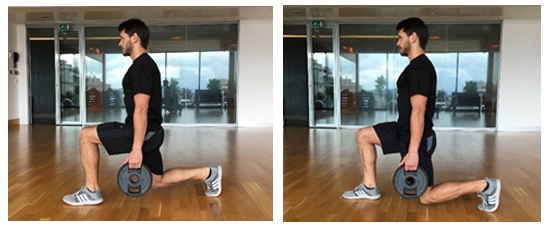 walking lunge perder peso